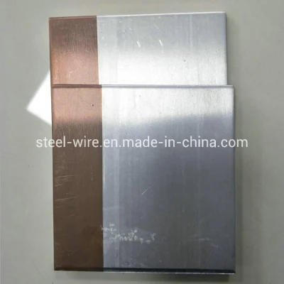 Placa compuesta de acero de aluminio de hoja revestida de cobre Fr4