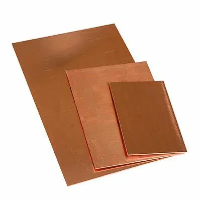 Hoja de acero revestida de cobre de alta resistencia, superficie perfecta de placa revestida de cobre