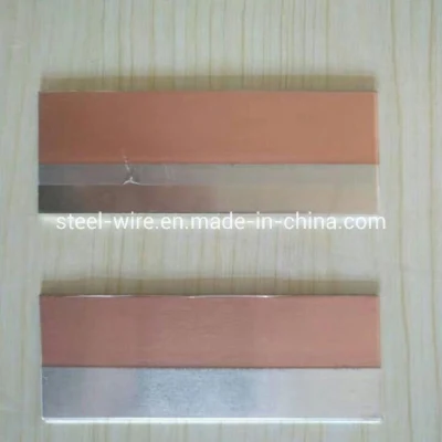 Hoja compuesta de aluminio Placa de acero revestida de cobre